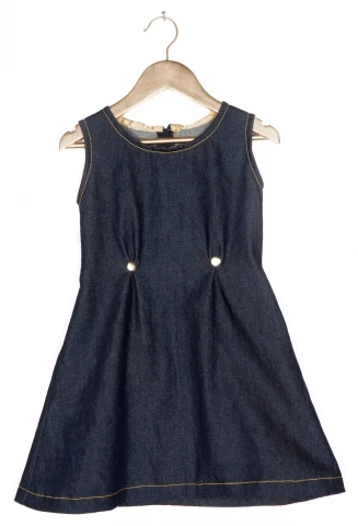 Denim-φόρεμα-από-οργανικό-βαμβάκι