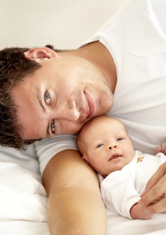 Μπαμπάς και μωρό