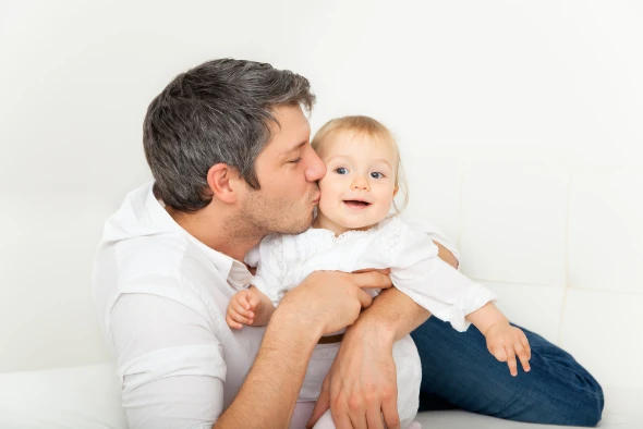 Μπαμπάς και μωρό