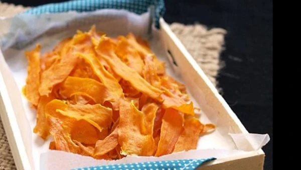 Chips γλυκοπατάτας στον φούρνο