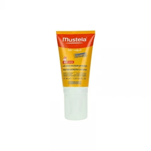 product zoom mustela lait spf50 40ml