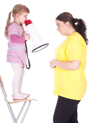 Νήπιο που αντιδρά