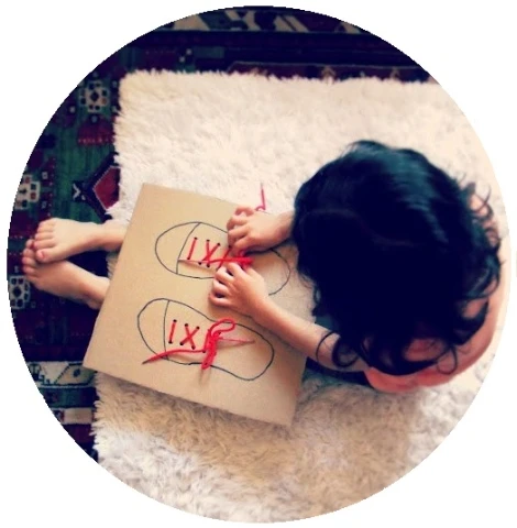 Κατασκευή για δέσιμο παπουτσιών