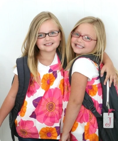 Twins back to school