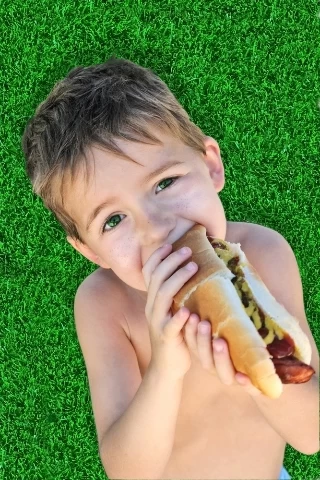 Παιδί και junkfood