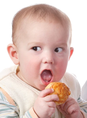 Μωρό που τρώει γλουτένη