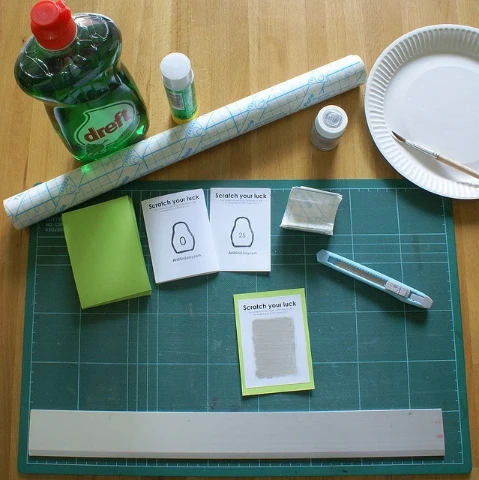 Υλικά για ξυστό