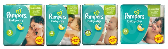 pampers 3445